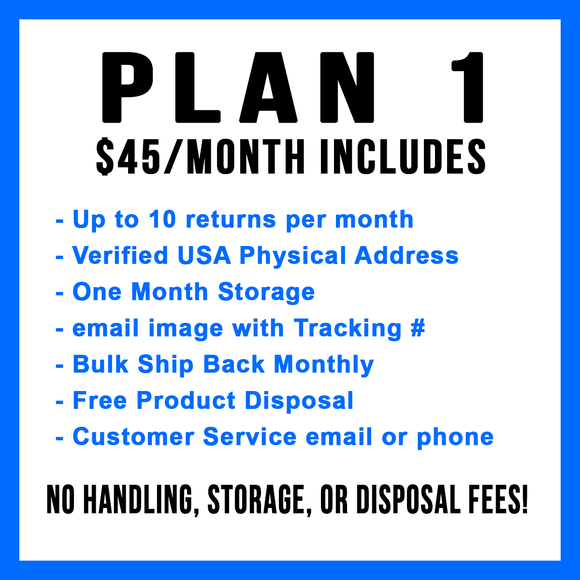 Return-Center Services  - PLAN 1