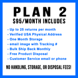 Return-Center Services  - PLAN 2